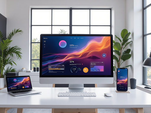 内容创作工具界面,显示文本转语音功能,创意工作台背景,现代化办公环境